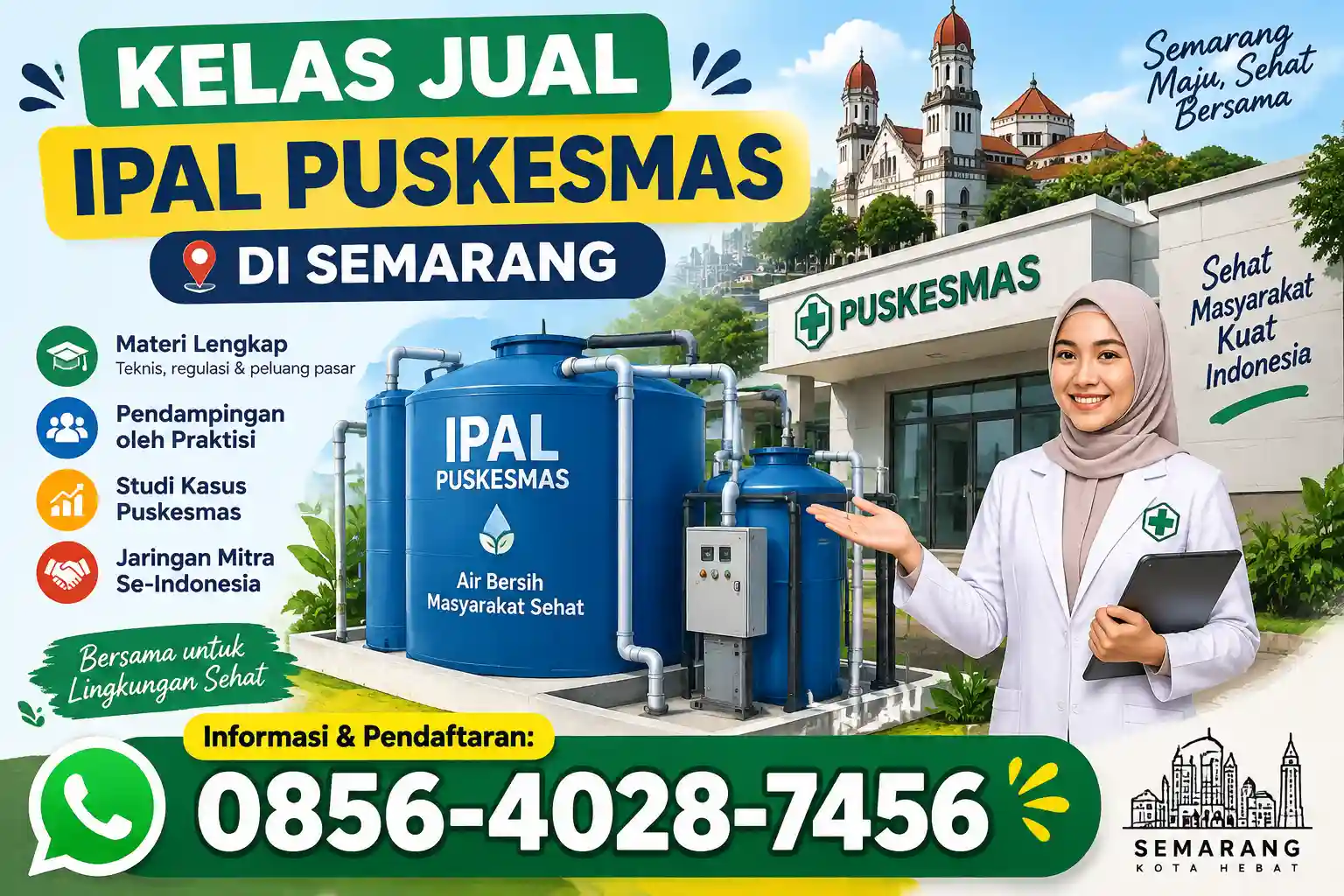 Jual IPAL Puskesmas di Semarang