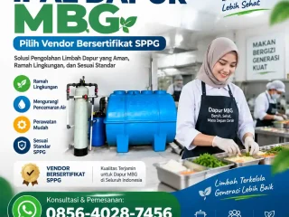 Produsen IPAL Dapur MBG