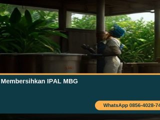 Cara Membersihkan IPAL MBG - Panduan Praktis Harian, Mingguan, dan Bulanan
