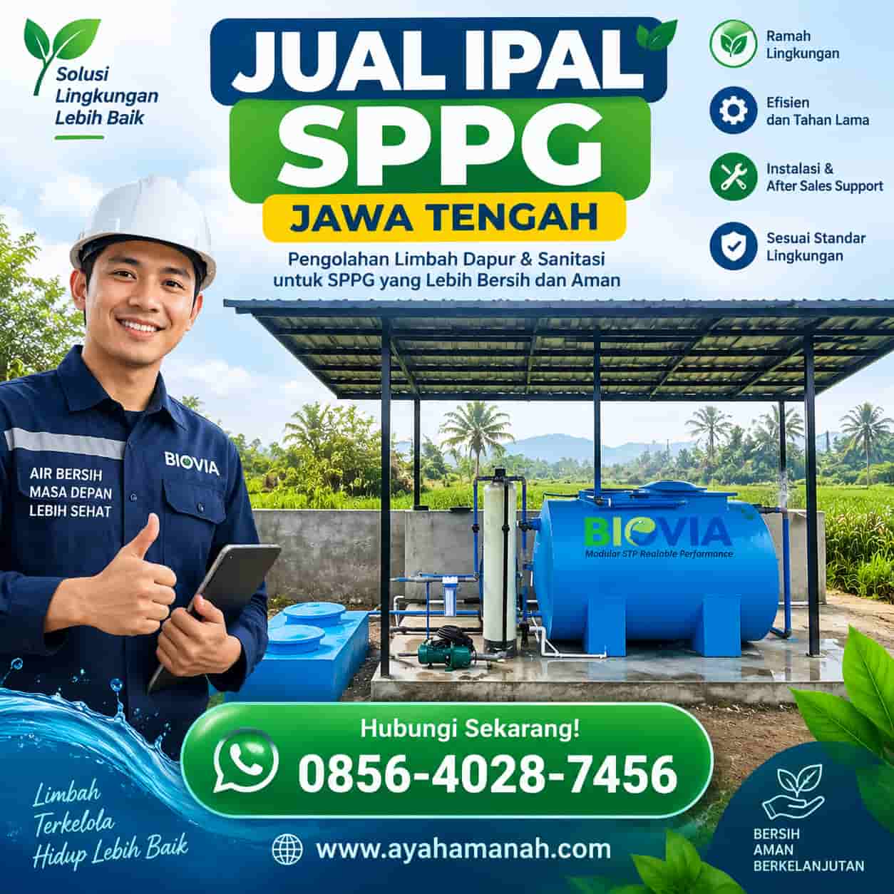 jual ipal sppg jawa tengah
