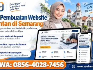 Jasa Pembuatan Website Akuntan di Semarang - Tampilkan Layanan