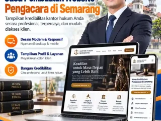 Jasa Pembuatan Website Pengacara di Semarang - Tampilkan Kredibilitas