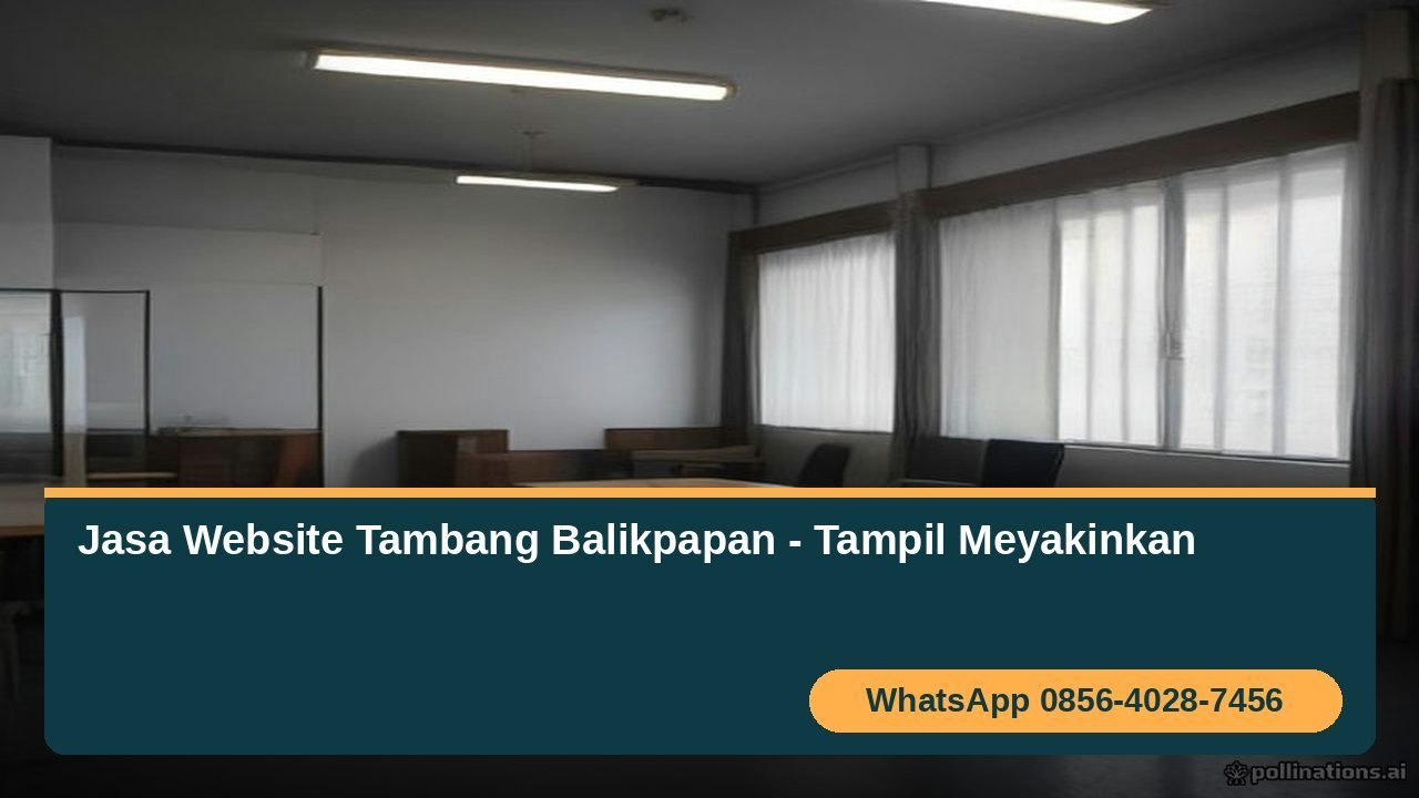Jasa pembuatan website perusahaan tambang di Balikpapan - tampil meyakinkan di depan buyer