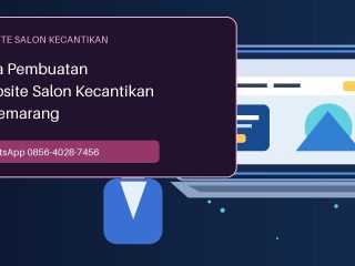 Website profesional untuk salon kecantikan di Semarang dengan katalog treatment dan booking