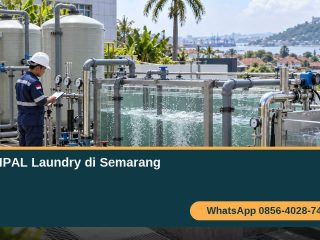 Jual IPAL laundry di Semarang untuk mengolah air limbah usaha laundry